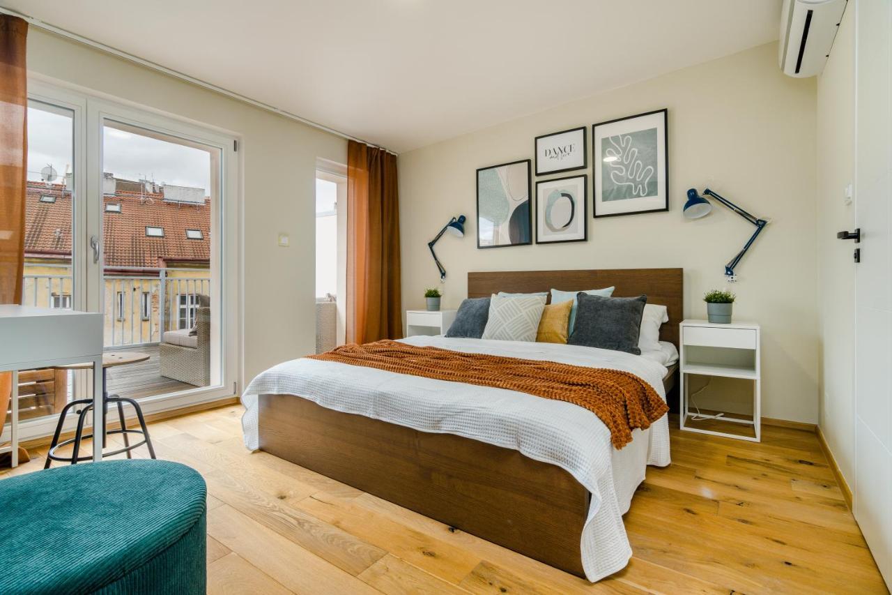 Апартаменты Prague Days - Premium Loft W Terrace - View - Netflix - Ac Экстерьер фото