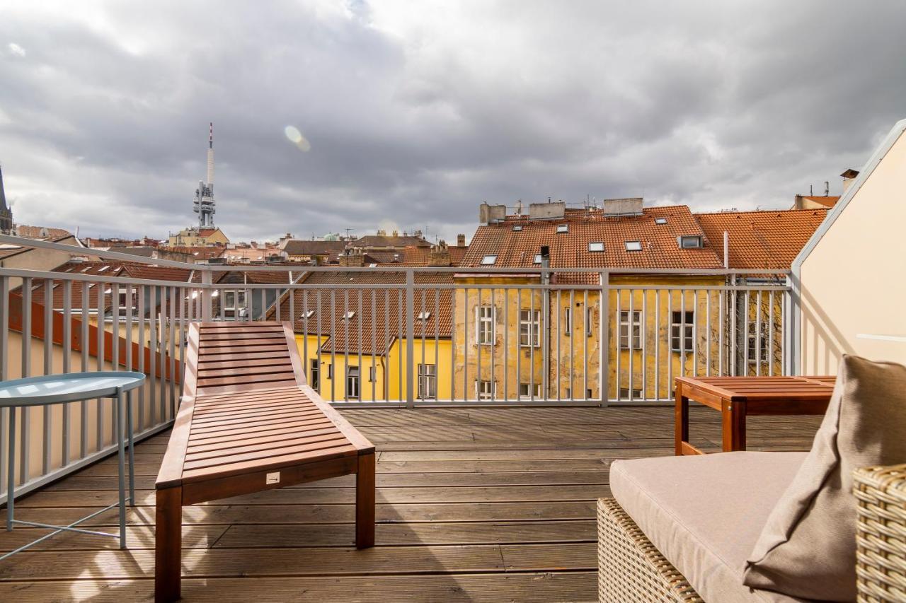 Апартаменты Prague Days - Premium Loft W Terrace - View - Netflix - Ac Экстерьер фото